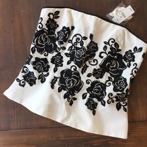 NWT White House Black Market corset top, size 10